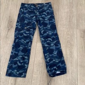 Lucky Kids Blue Camouflaged Pants